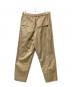 中古・古着 JIL SANDER (ジルサンダー) トラウザーパンツ ベージュ サイズ:44：30000円