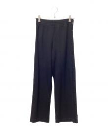Maison Margiela（メゾンマルジェラ）の古着「サイドボタンスウェットパン」｜ブラック