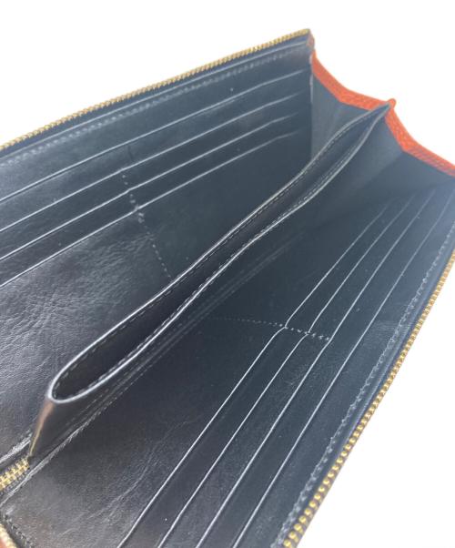 BASKETBALL LEATHER（バスケットボールレザー）BASKETBALL LEATHER (バスケットボールレザー) 長財布 ブラウンの古着・服飾アイテム