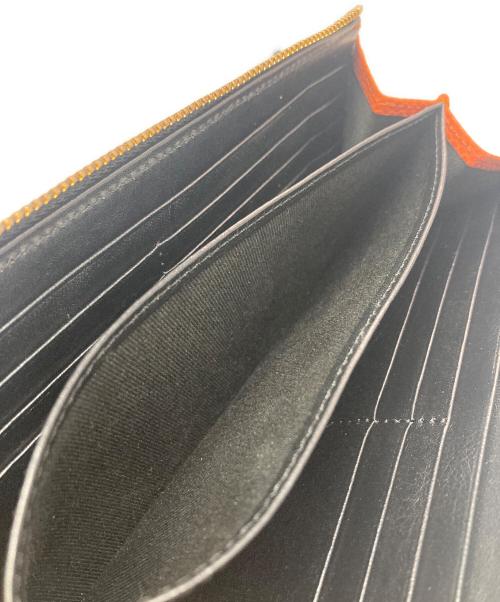 BASKETBALL LEATHER（バスケットボールレザー）BASKETBALL LEATHER (バスケットボールレザー) 長財布 ブラウンの古着・服飾アイテム