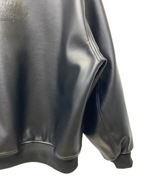 WTAPS（ダブルタップス）WTAPS (ダブルタップス) シンセティックレザージャケット ブラック サイズ:Lの古着・服飾アイテム
