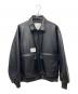 WTAPS（ダブルタップス）の古着「シンセティックレザージャケット」｜ブラック