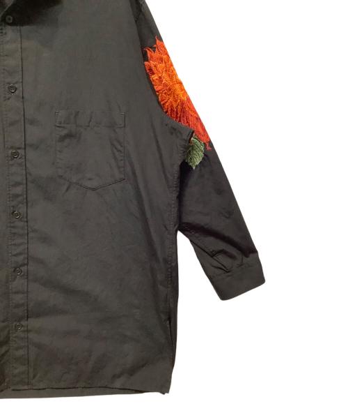 Yohji Yamamoto pour homme（ヨウジヤマモト プールオム）Yohji Yamamoto pour homme (ヨウジヤマモト プールオム) 長袖シャツ ブラック サイズ:4の古着・服飾アイテム
