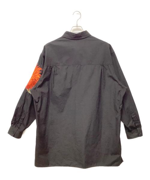 Yohji Yamamoto pour homme（ヨウジヤマモト プールオム）Yohji Yamamoto pour homme (ヨウジヤマモト プールオム) 長袖シャツ ブラック サイズ:4の古着・服飾アイテム