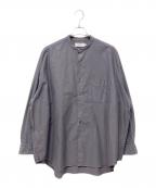 Graphpaperグラフペーパー）の古着「長袖シャツ」｜ネイビー