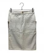 GUCCIグッチ）の古着「タイトスカート」｜ホワイト