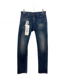 Denham（デンハム）の古着「ダメージ加工デニムパンツ」｜インディゴ