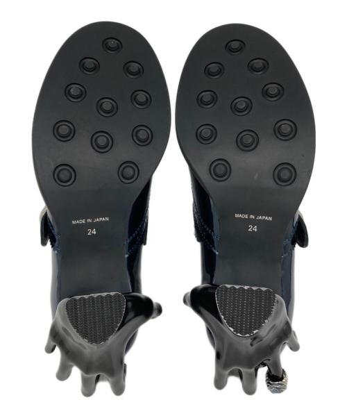 hazama（ハザマ）hazama (ハザマ) 惹きずり込まれる運命のドレスシューズ　Ado ver. ブラック サイズ:24の古着・服飾アイテム