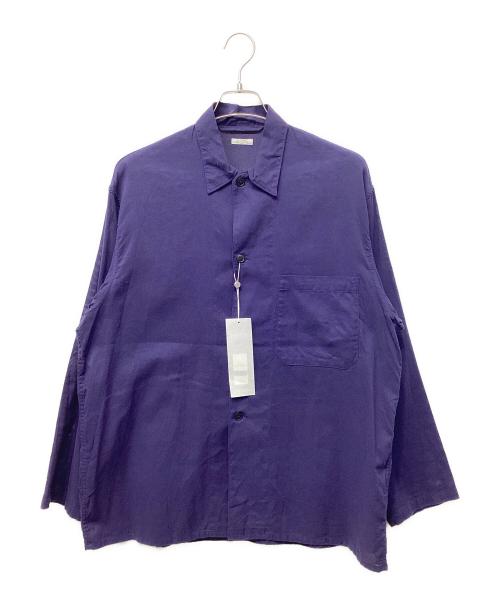 COMOLI（コモリ）COMOLI (コモリ) 空紡オックスシャツジャケット ブルー サイズ:L 未使用品の古着・服飾アイテム