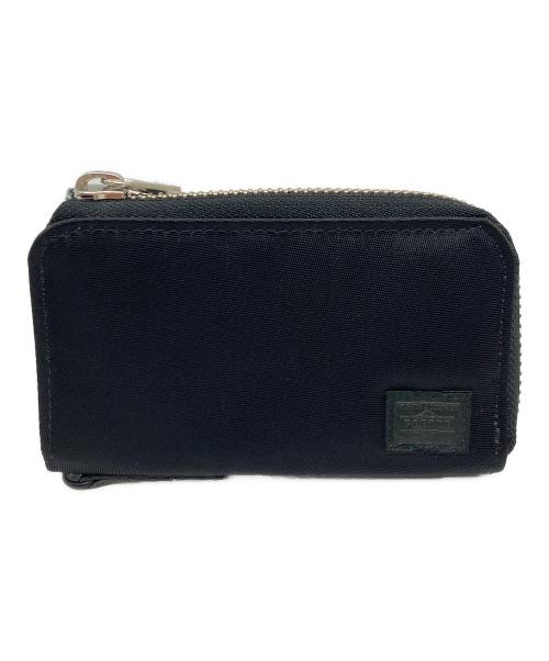 PORTER（ポーター）PORTER (ポーター) 4連ナイロンキーケース ブラックの古着・服飾アイテム