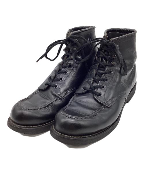RED WING（レッドウィング）RED WING (レッドウィング) オイルドレザー モックトゥ ブーツ ブラック サイズ:27.5cmの古着・服飾アイテム