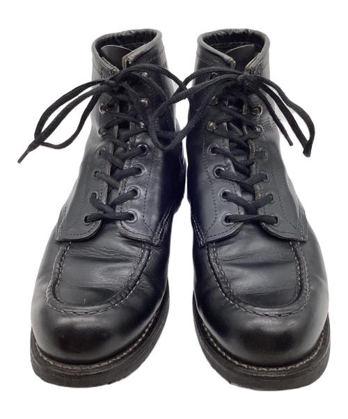 RED WING（レッドウィング）RED WING (レッドウィング) オイルドレザー モックトゥ ブーツ ブラック サイズ:27.5cmの古着・服飾アイテム