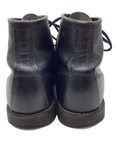 RED WING（レッドウィング）RED WING (レッドウィング) オイルドレザー モックトゥ ブーツ ブラック サイズ:27.5cmの古着・服飾アイテム