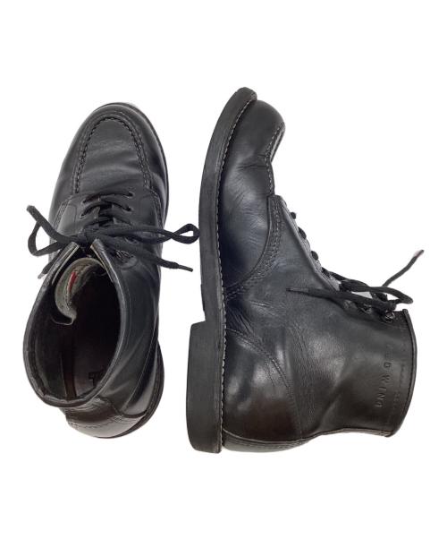 RED WING（レッドウィング）RED WING (レッドウィング) オイルドレザー モックトゥ ブーツ ブラック サイズ:27.5cmの古着・服飾アイテム