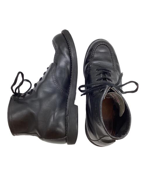 RED WING（レッドウィング）RED WING (レッドウィング) オイルドレザー モックトゥ ブーツ ブラック サイズ:27.5cmの古着・服飾アイテム