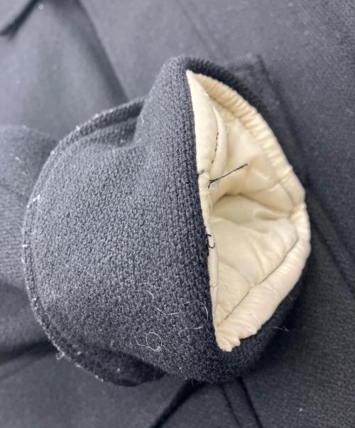 SUGARHILL（シュガーヒル）SUGARHILL (シュガーヒル) OLD MELTON FLIGHT JACKET ブラック サイズ:3の古着・服飾アイテム