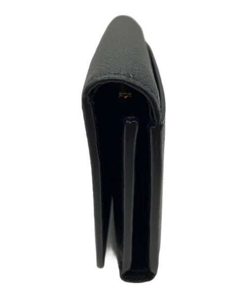 BALENCIAGA（バレンシアガ）BALENCIAGA (バレンシアガ) 3つ折り財布 ブラックの古着・服飾アイテム