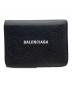 BALENCIAGA（バレンシアガ）の古着「3つ折り財布」｜ブラック