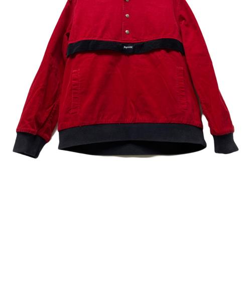 SUPREME（シュプリーム）SUPREME (シュプリーム) コーチジャケット corduroy pullover レッド サイズ:Lの古着・服飾アイテム