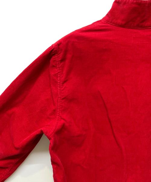 SUPREME（シュプリーム）SUPREME (シュプリーム) コーチジャケット corduroy pullover レッド サイズ:Lの古着・服飾アイテム