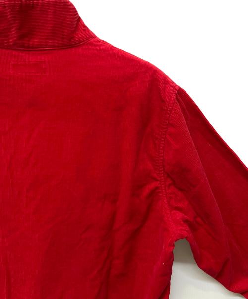 SUPREME（シュプリーム）SUPREME (シュプリーム) コーチジャケット corduroy pullover レッド サイズ:Lの古着・服飾アイテム
