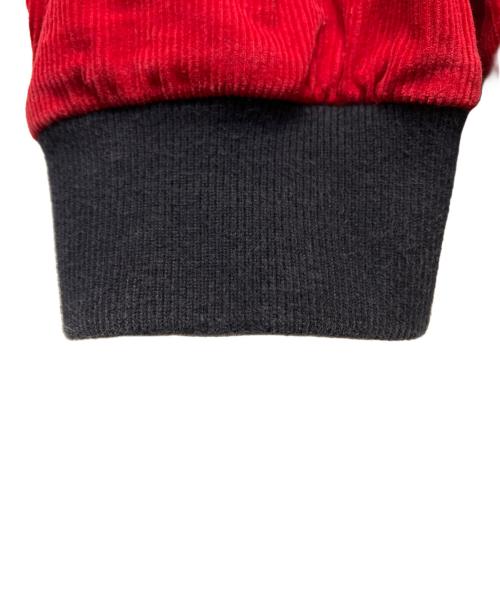 SUPREME（シュプリーム）SUPREME (シュプリーム) コーチジャケット corduroy pullover レッド サイズ:Lの古着・服飾アイテム