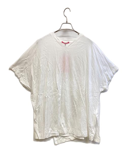 Y's PINK（ワイズ ピンク）Y's PINK (ワイズ ピンク) ノースリーブカットソー ホワイト サイズ:2の古着・服飾アイテム