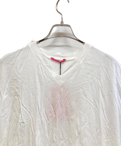 Y's PINK（ワイズ ピンク）Y's PINK (ワイズ ピンク) ノースリーブカットソー ホワイト サイズ:2の古着・服飾アイテム
