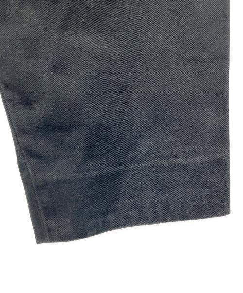 COMME des GARCONS HOMME（コムデギャルソン オム）COMME des GARCONS HOMME (コムデギャルソン オム) ワイドタックパンツ ブラック サイズ:Mの古着・服飾アイテム