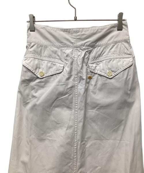 45R（フォーティファイブ・アール）45R (フォーティファイブ・アール) スカート ホワイト サイズ:Freeの古着・服飾アイテム