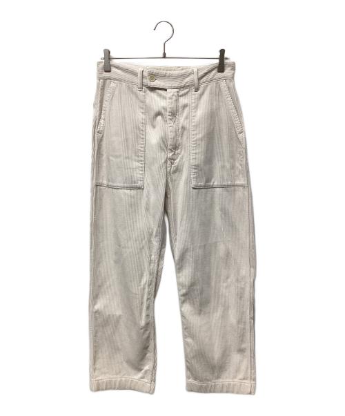 45R（フォーティファイブ・アール）45R (フォーティファイブ・アール) コーデュロイパンツ ホワイト サイズ:未記載の古着・服飾アイテム