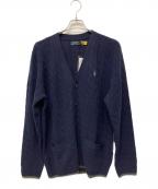POLO RALPH LAURENポロ・ラルフローレン）の古着「厚手カーディガン」｜ネイビー