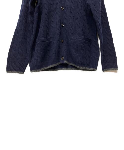 POLO RALPH LAUREN（ポロ・ラルフローレン）POLO RALPH LAUREN (ポロ・ラルフローレン) 厚手カーディガン ネイビー サイズ:L 未使用品の古着・服飾アイテム