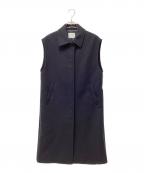 CAFUNEカフネ）の古着「レギュラーカラージレロングコート」｜ブラック