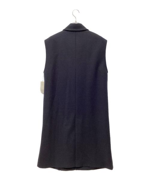 CAFUNE（カフネ）CAFUNE (カフネ) レギュラーカラージレロングコート ブラック サイズ:38 未使用品の古着・服飾アイテム