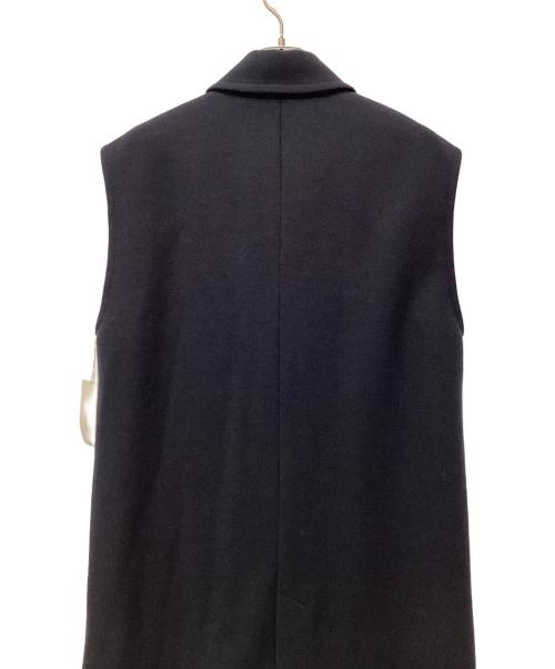 CAFUNE（カフネ）CAFUNE (カフネ) レギュラーカラージレロングコート ブラック サイズ:38 未使用品の古着・服飾アイテム