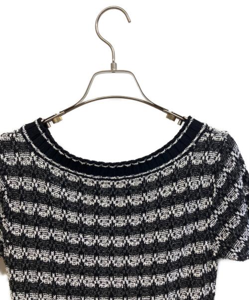 darich（ダーリッチ）darich (ダーリッチ) ニットワンピース ブラック サイズ:Freeの古着・服飾アイテム