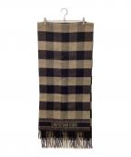 Christian Diorクリスチャン ディオール）の古着「マフラー」｜ブラック×ブラウン