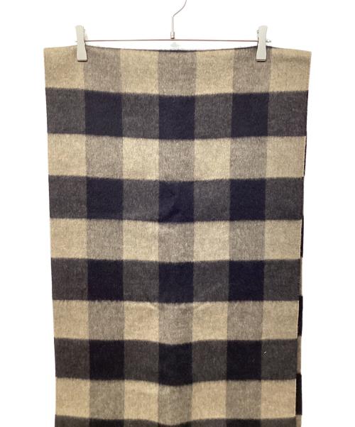 Christian Dior（クリスチャン ディオール）Christian Dior (クリスチャン ディオール) マフラー ブラック×ブラウンの古着・服飾アイテム