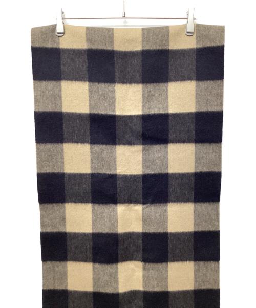 Christian Dior（クリスチャン ディオール）Christian Dior (クリスチャン ディオール) マフラー ブラック×ブラウンの古着・服飾アイテム