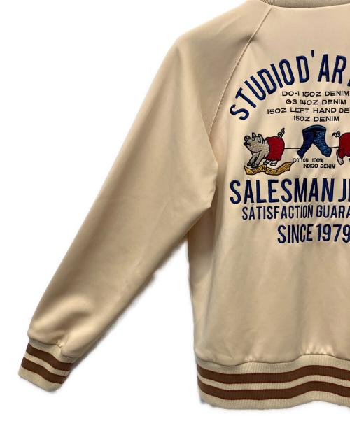 STUDIO D'ARTISAN（ステュディオダルチザン）STUDIO D'ARTISAN (ステュディオダルチザン) トラックジャケット ベージュ サイズ:Mの古着・服飾アイテム