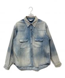 ANCELLM（アンセルム）の古着「DENIM WESTERN SHIRT」｜ブルー