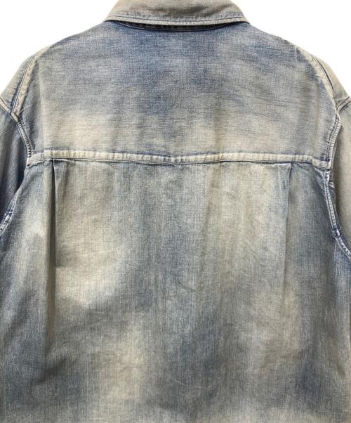 ANCELLM（アンセルム）ANCELLM (アンセルム) DENIM WESTERN SHIRT ブルー サイズ:2の古着・服飾アイテム