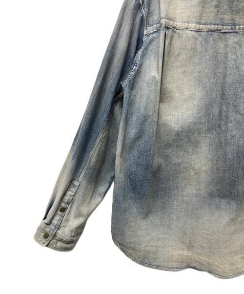 ANCELLM（アンセルム）ANCELLM (アンセルム) DENIM WESTERN SHIRT ブルー サイズ:2の古着・服飾アイテム