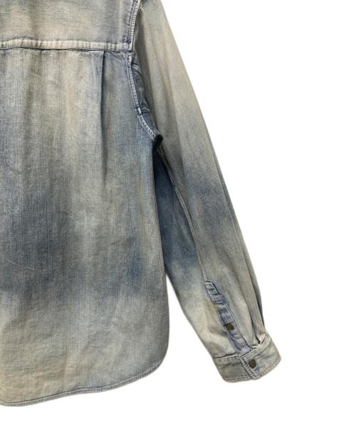 ANCELLM（アンセルム）ANCELLM (アンセルム) DENIM WESTERN SHIRT ブルー サイズ:2の古着・服飾アイテム