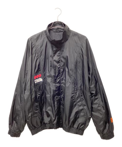 HERON PRESTON（ヘロンプレストン）HERON PRESTON (ヘロンプレストン) ナイロンジャケット ブラック サイズ:XLの古着・服飾アイテム