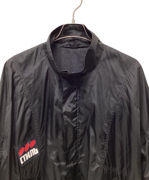 HERON PRESTON（ヘロンプレストン）HERON PRESTON (ヘロンプレストン) ナイロンジャケット ブラック サイズ:XLの古着・服飾アイテム