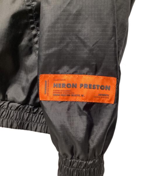 HERON PRESTON（ヘロンプレストン）HERON PRESTON (ヘロンプレストン) ナイロンジャケット ブラック サイズ:XLの古着・服飾アイテム