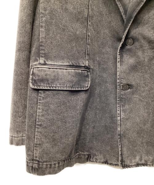 DIESEL（ディーゼル）DIESEL (ディーゼル) シングルブレステッドブレザー ブラック サイズ:Mの古着・服飾アイテム