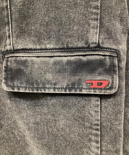 DIESEL（ディーゼル）DIESEL (ディーゼル) シングルブレステッドブレザー ブラック サイズ:Mの古着・服飾アイテム